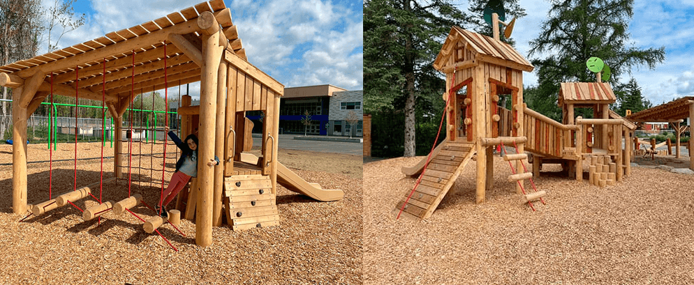 Wooden playground for a school. Why choose Westplay?
