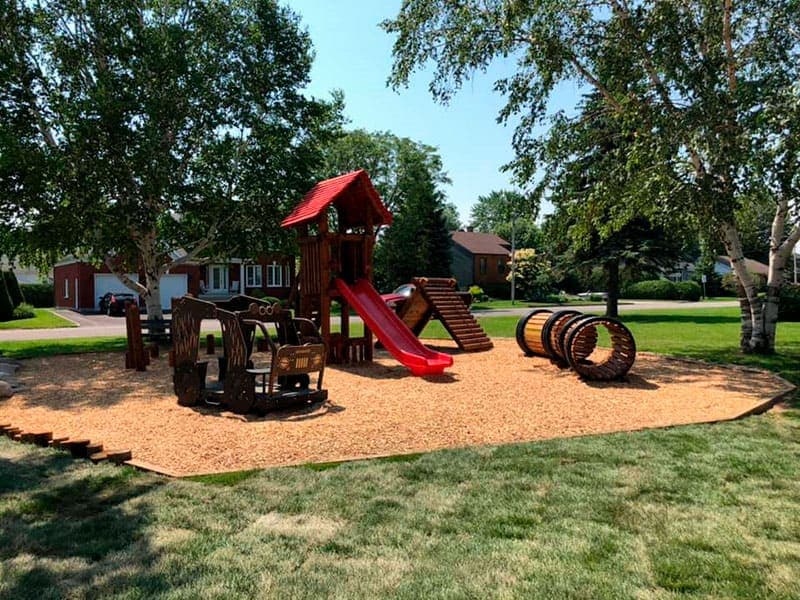 The main advantages of having a wooden playground in my daycare