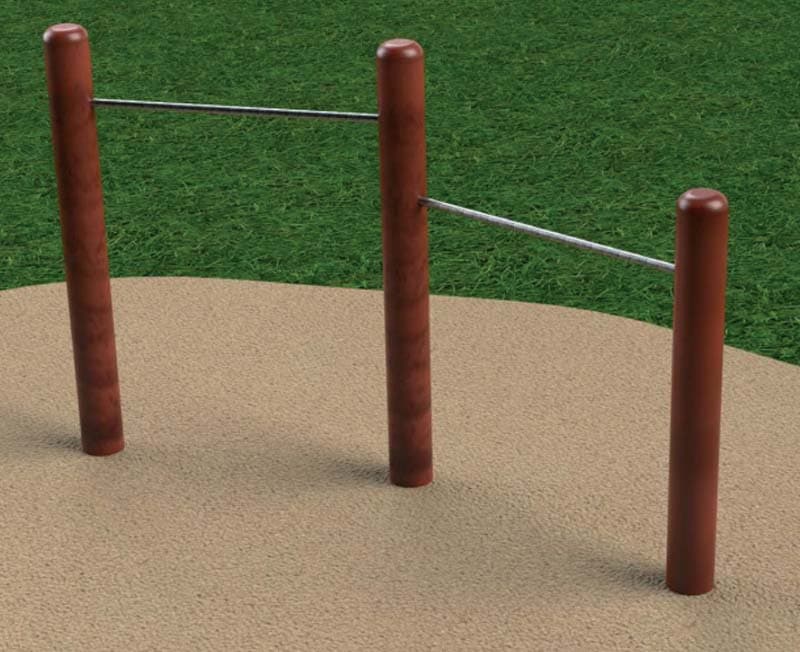 Double pull-up bar