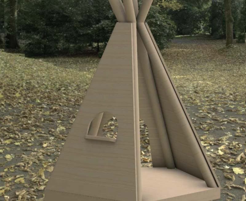 Teepee cabin