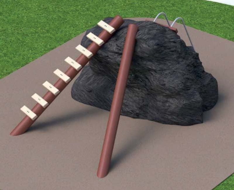 Option 1: Climbing logs (2x)