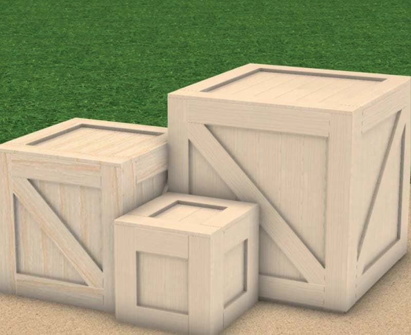 Big free play cube