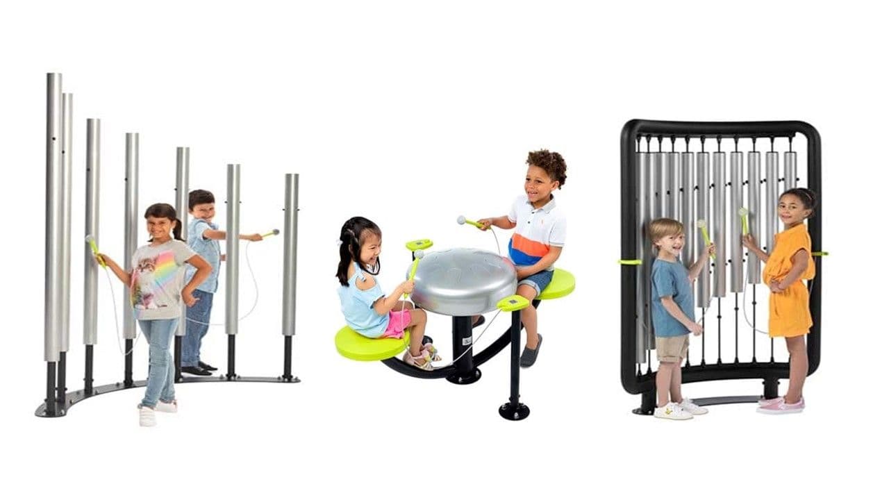 How musical instruments in playgrounds help our children’s development