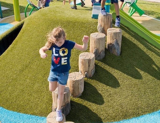 What is playground grass? Main characteristics