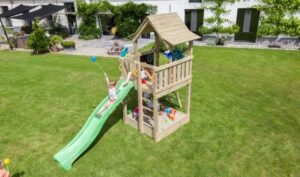 Residental wood playsets tower